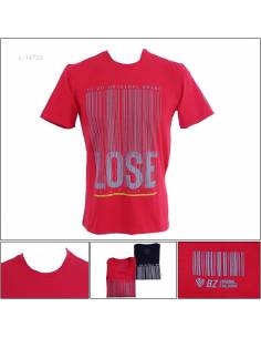 Kaos Oblong Cowok Lengan Pendek Buzz L-XL