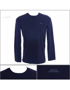 Kaos Oblong Cowok Lengan Panjang Buzz M-XL