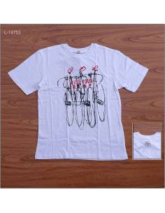 Kaos Oblong Cowok Slim Fit Lengan Pendek CDL M-2XL