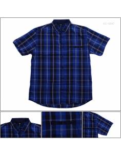 Kemeja Cowok Lengan Pendek Big Size U8 2L-4L