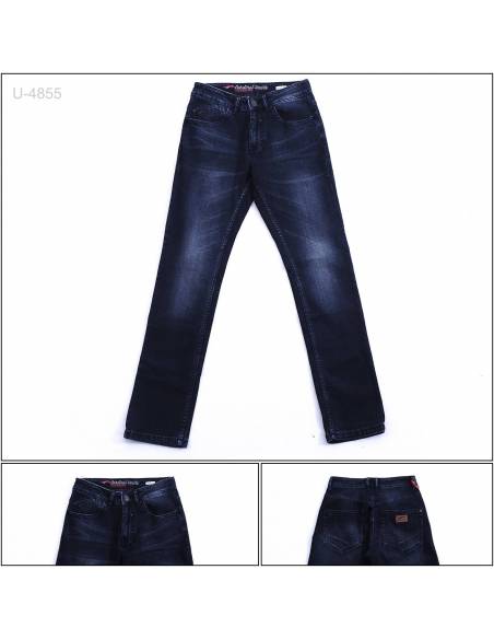 Celana Panjang Jeans Cowok Slim Fit Stretch Cardinal 28-32