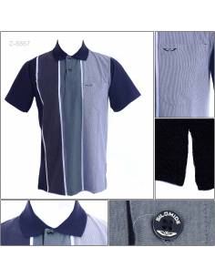 Kaos Kerah Cowok Lengan Pendek Silomide M-L