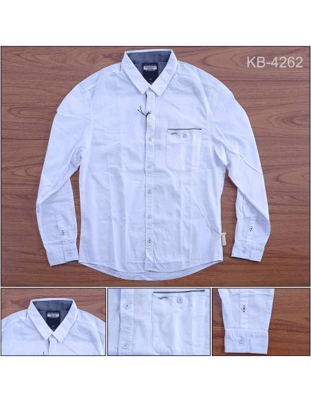 Kemeja Cowok Lengan Panjang Cardinal M-XL