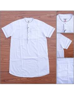 Kemeja Muslim Cowok Lengan Pendek Regular Fit Gabrielle L-XL