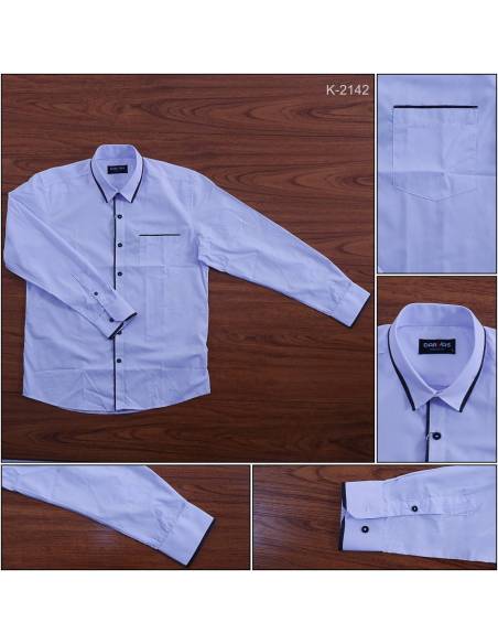 Kemeja Formal Cowok Lengan Panjang Darvas L-XL