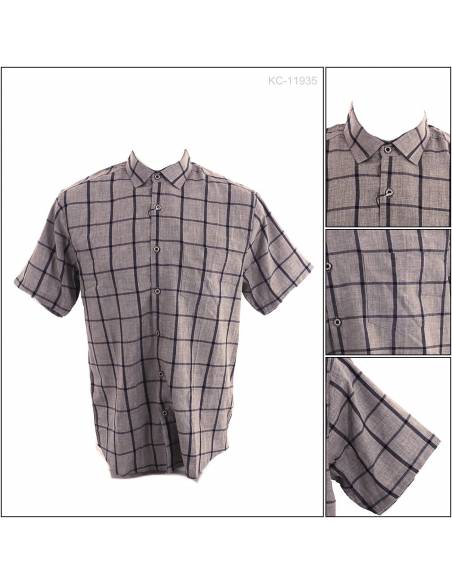 Kemeja Cowok Lengan Pendek RGB XL