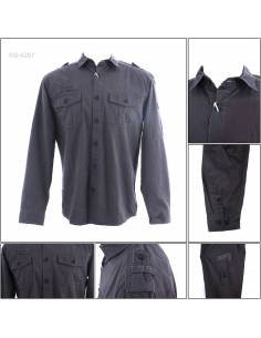 Kemeja Cowok Lengan Panjang Reguler Cardinal M