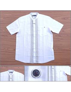 Kemeja MuslimCowok Lengan Pendek Emba L