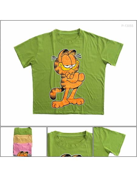 Kaos Cewek Lengan Pendek Oreenjy