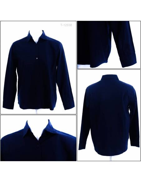 Kemeja Cewek Lengan Panjang Red Up