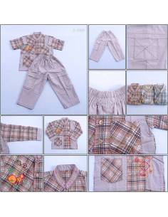 Setelan Baju Muslim Anak Cowok Lengan Panjang Al-Wans 2-4