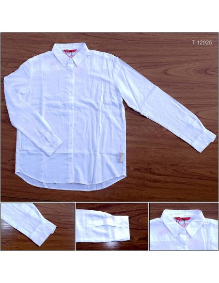 Kemeja Cewek Lengan Panjang Red Up M-XXL