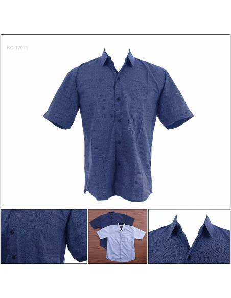 Kemeja Cowok Reguler Lengan Pendek John F. Gee M-XL