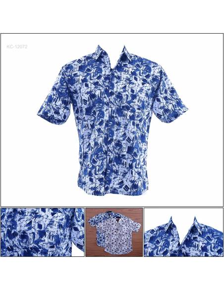 Kemeja Cowok Reguler Lengan Pendek John F. Gee M-XL