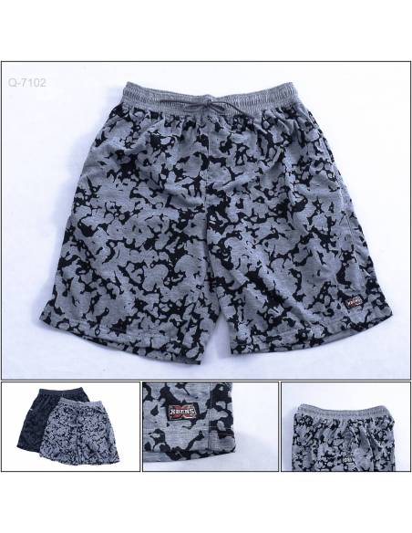 Celana Pendek Kolor Cowok Motif X-bens 2XL-3XL