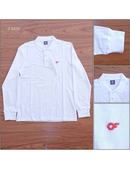 Kaos Kerah Cowok Lengan Panjang Country Fiesta S-XL