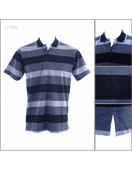 Kaos Kerah Cowok Reguler Lengan Pendek CDL M-L