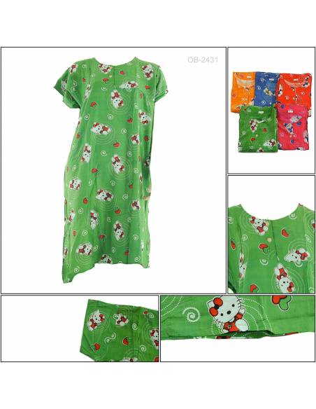 Daster Payung Lengan Pendek