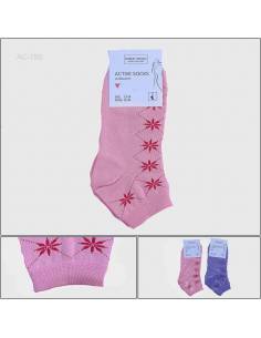 Kaos Kaki/Socks Pendek Cewek Robert Brown