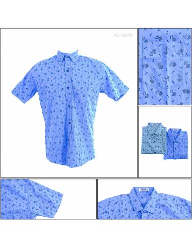 Kemeja Cowok Lengan Pendek Fever M-XL