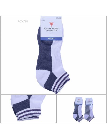 Kaos Kaki/Socks Pendek Cowok Robert Brown