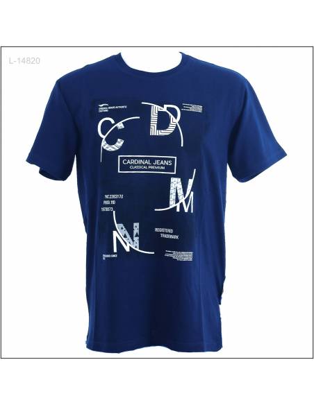 Kaos Oblong Cowok Lengan Pendek Cardinal M-2XL