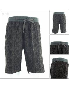 Celana Pendek Katun Cowok Rib Kolor Must Evan's M-XL