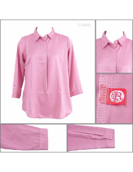 Atasan Cewek Lengan Pendek Red Up M-XXL