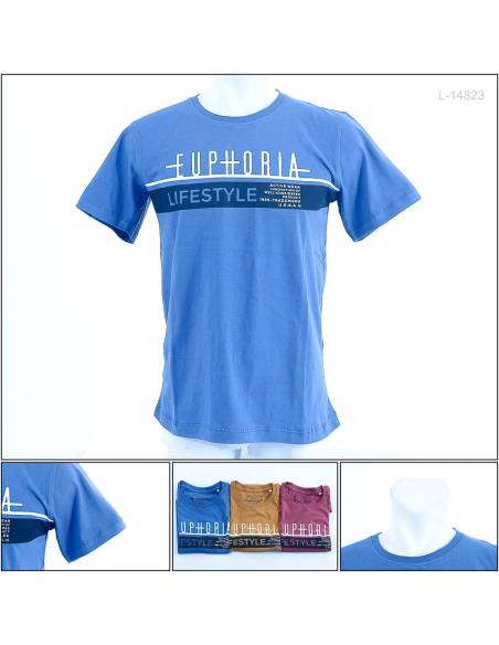 Kaos Oblong Cowok Lengan Pendek Maxmillian