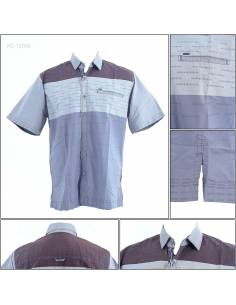 Kemeja Cowok Reguler Lengan Pendek Cardinal M-XL