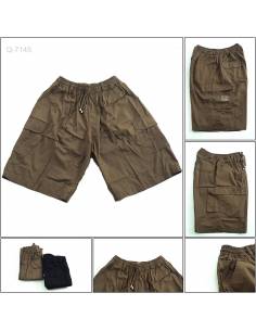 Celana Pendek Katun Cowok Kolor E-Style 3XL-4XL