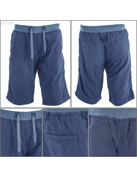 Celana Pendek Cowok Rib Kolor Muscle Fit M-2XL