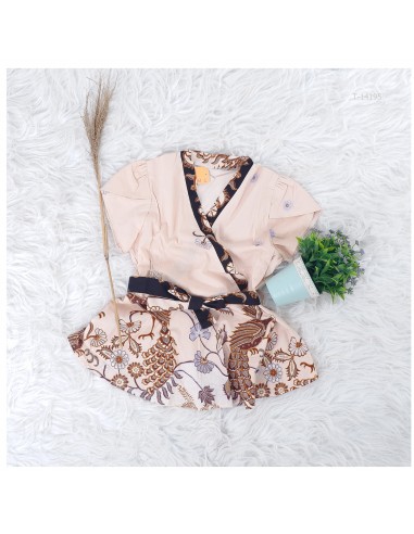 Atasan Batik Cewek Lengan Pendek Pita Tasya Allz