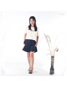 Kaos Crop Cwek Motif Wekend Zoom All Size 2