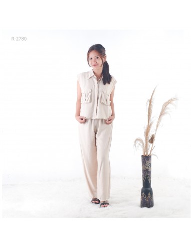 Setelan Cewek Lengan Kutungan/Tanpa Lengan XL