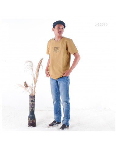 Kaos Cowok Lengan Pendek Tulisan Bordir Picasso...