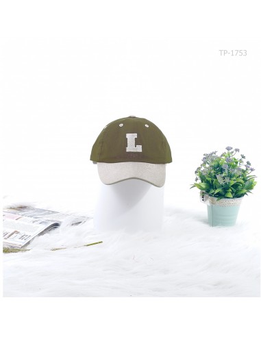 Topi Cowok Katun Hijau Army Cream Lois Allz