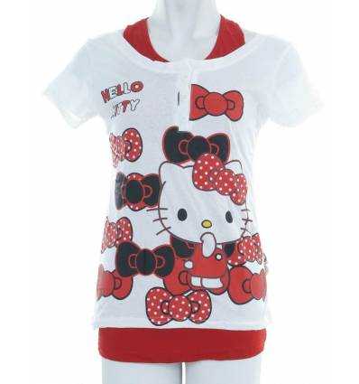 Kaos Cewek Lengan Pendek Mrs.Chocolate