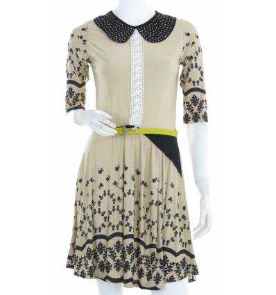 Dress Cewek Lengan 3/4 Queentin