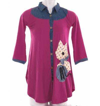 Atasan Kerah  Anak Cewek Lengan Panjang   JOIE