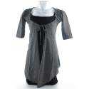 Dress+Cardigan Cewek Lengan Pendek Sofia