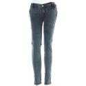 Celana Panjang Jeans Cewek Motif Sembur  HERMES