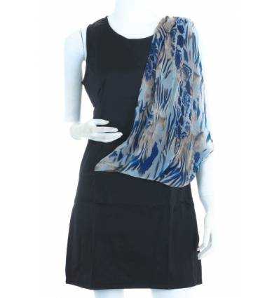 Dress Cewek Tanpa Lengan RASPBERRY