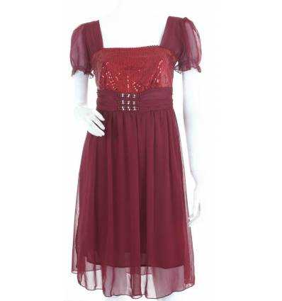 Dress Cewek Tanpa Lengan YIMEI