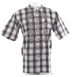 Kemeja Muslim Cowok Lengan Pendek Madeira  2