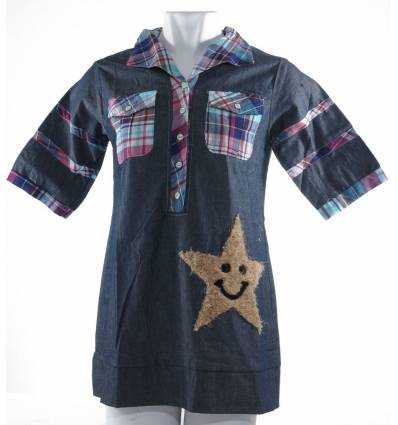 Atasan Cewek Lengan 3/4 QueenTin All Size