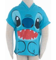 Kaos Anak Cewek Lengan Pendek Bertopi