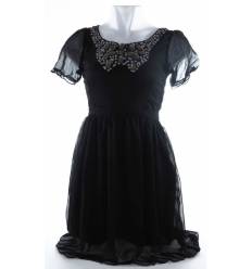 Dress Pesta Cewek Lengan Pendek All Size 2