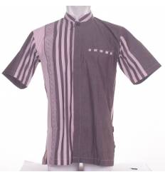 Kemeja Cowok Muslim lengan pendek Isbath