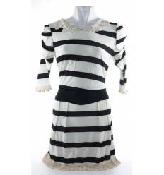 Atasan Mini Dress Cewek Lengan 3/4 Queen Tin